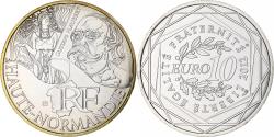 World Coins - France, 10 Euro, 2012, Haute-Normandie, , Silver