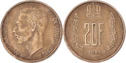World Coins - Coin, Luxembourg, 20 Francs, 1981