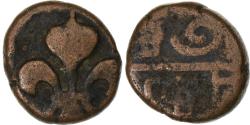 World Coins - French India, Louis XV, Doudou, n.d. (1715-1774), Pondicherry, Bronze,