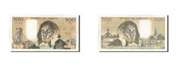 World Coins - Banknote, France, 500 Francs, 500 F 1968-1993 ''Pascal'', 1977, 1977-11-03