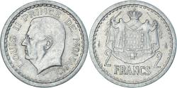 World Coins - Coin, Monaco, 2 Francs, 1943