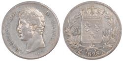 World Coins - Coin, France, Charles X, 5 Francs, 1828, Paris, , Silver, Gadoury:644