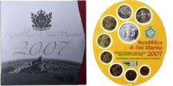 World Coins - San Marino, Set 1 ct. - 5 Euro, Coin card, 2007, Rome,