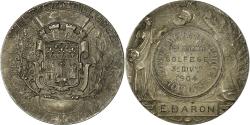 World Coins - France, Medal, Conservatoire de Musique, Solfège, Toulouse, 1904,