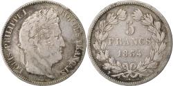 World Coins - Coin, France, Louis-Philippe, 5 Francs, 1834, Marseille, , Silver