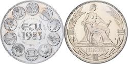 World Coins - France, Medal, Ecu Europa, Europe Assise, 1983, MDP, Copper-nickel, Rodier