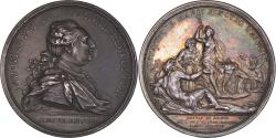 World Coins - France, Medal, Royal, Louis XVI, Le canal du Centre, 1783, Duvivier,