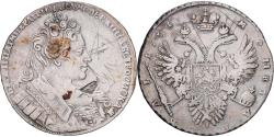 World Coins - Russia, Anna, 1 Rouble, 1731, Moscow, Silver, , KM:192.1
