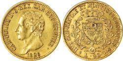 World Coins - Coin, ITALIAN STATES, SARDINIA, Carlo Felice, 20 Lire, 1828, Torino,