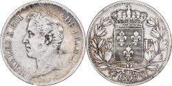 World Coins - France, 5 Francs, Charles X, 1827, Marseille, Silver, , Gadoury:644