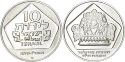 World Coins - Coin, Israel, 10 Lirot, 1975, Jerusalem, , Silver, KM:84.1
