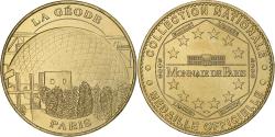 World Coins - France, Tourist token, La Géode de Paris, 2006, MDP, Nordic gold,