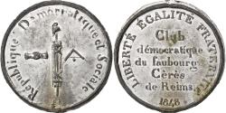 World Coins - France, Medal, French Second Republic, Politics, Society, War, 1848,