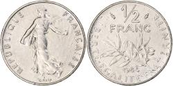 World Coins - France, Semeuse, 1/2 Franc, 1984, Monnaie de Paris, , Nickel, KM:931.1