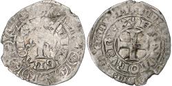 World Coins - France, Charles V, Blanc au K, 1365-1380, Billon, , Duplessy:363