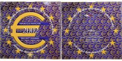 World Coins - France, Coffret 1c. à 2€, BU, 2002, MDP,