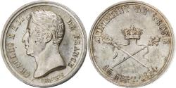 World Coins - France, Quinaire, Charles X, Charles X, Avènement au Trône, 1824, Silver
