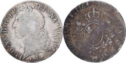 World Coins - France, Louis XV, Écu de Béarn au bandeau, 1764, Pau, , Silver