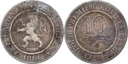World Coins - Coin, Belgium, 10 Centimes, 1861