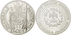 World Coins - Coin, France, 100 Francs-15 Ecus, 1990, , Silver, KM:989