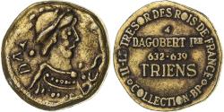 World Coins - France, Token, Collection BP, Triens Dagobert Ier, Copper-Nickel-Aluminum