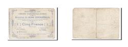 World Coins - Banknote, Pirot:59-178, 5 Francs, 1915, France, VF(30-35), Avesnes-les-Aubert