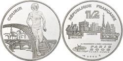 World Coins - France, 1 1/2 Euro, Athlétisme, Courir, 2003, Monnaie de Paris, BE,