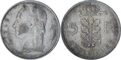 World Coins - Belgium, 5 Francs, 1949