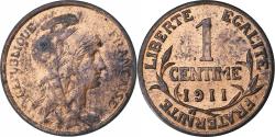World Coins - France, Centime, Dupuis, 1911, Paris, Bronze, , Gadoury:90