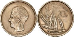 World Coins - Coin, Belgium, Baudouin I, 20 Francs, 20 Frank, 1981, , Nickel-Bronze