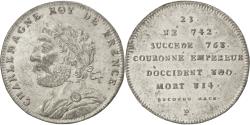 World Coins - France, Medal, Charlemagne, History, , Tin