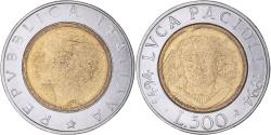 World Coins - Coin, Italy, 500 Lire, 1994, Rome, , Bi-Metallic, KM:167