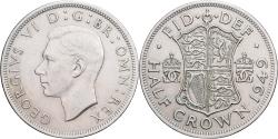 World Coins - Great Britain, George VI, Half crown, 1949, British Royal Mint, Copper-nickel