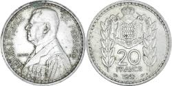 World Coins - Coin, Monaco, Louis II, 20 Francs, Vingt, 1947, , Copper-nickel