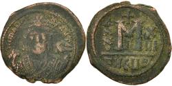 Ancient Coins - Maurice Tiberius, Follis, 594-595, Antioch, Bronze, , Sear:533