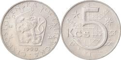World Coins - Coin, Czechoslovakia, 5 Korun, 1990, , Copper-nickel, KM:60