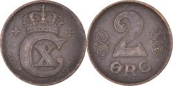 World Coins - Coin, Denmark, Christian X, 2 Öre, 1920, Copenhagen, , Bronze