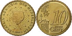 World Coins - Netherlands, 10 Euro Cent, 2008, Utrecht, Nordic gold,