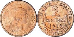 World Coins - Coin, France, Dupuis, 2 Centimes, 1919, Paris, , Bronze, KM:841