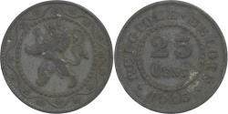 World Coins - Belgium, 25 Centimes, 1915, Zinc, , KM:82