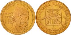 World Coins - France, Medal, Charles De Gaulle, History, 1996, , Vermeil