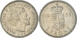 World Coins - Coin, Denmark, Krone, 1985