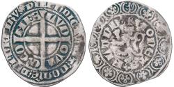 World Coins - Coin, France, Flanders, Louis II de Mâle, Gros, 1346-1384, , Silver