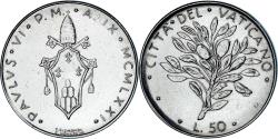 World Coins - Coin, VATICAN CITY, Paul VI, 50 Lire, 1971, Roma, , Stainless Steel