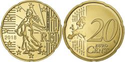 World Coins - France, 20 Centimes, Proof, 2018, MDP, Nordic gold,