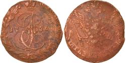 World Coins - Coin, Russia, Catherine II, 5 Kopeks, 1776, Ekaterinbourg, , Copper