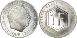 World Coins - Coin, France, Charles de Gaulle, Franc, 1988, Paris, Proof, , Silver