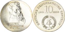 World Coins - Coin, GERMAN-DEMOCRATIC REPUBLIC, 175th Anniversary - Birth of Ludwig Feuerbach