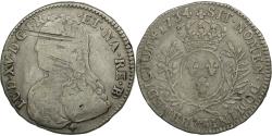World Coins - Coin, France, Louis XV, 1/2 Écu aux branches d'olivier, 1/2 ECU, 44 Sols, 1734