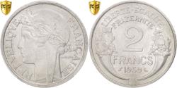 World Coins - Coin, France, Morlon, 2 Francs, 1959, Paris, PCGS, MS63, , Aluminum